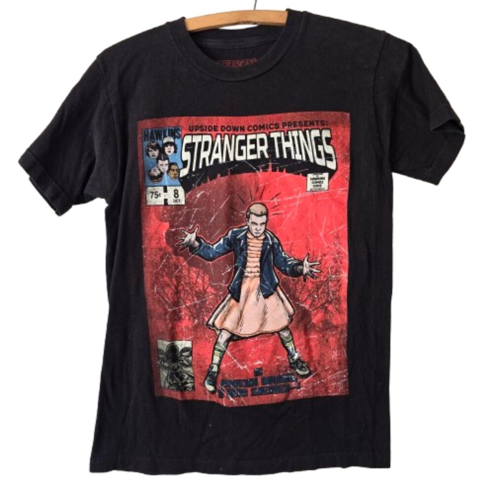 Hot Topic Stranger Things Eleven Comic Netflix T-Shirt Men's Size Small